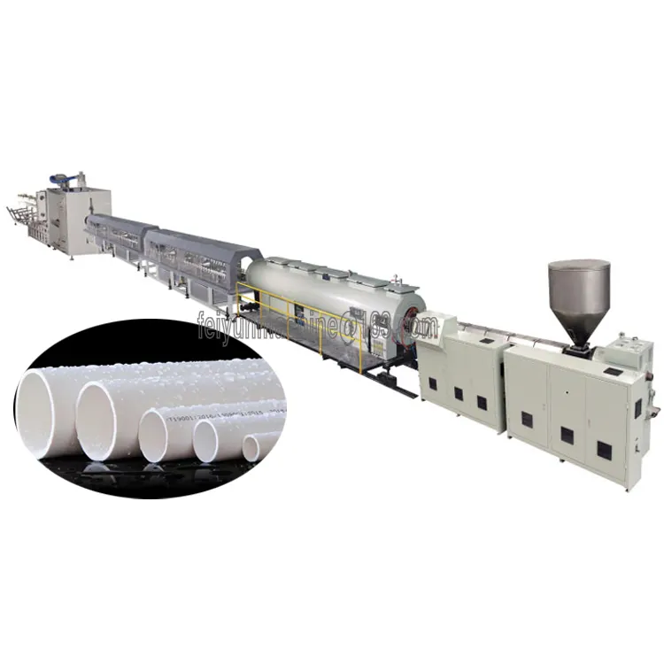 대형 조리개 315-630mm PVC 파이프 생산 라인 제조업체/플라스틱 PVC 파이프 만들기 기계
