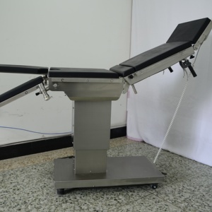 Cama de Operaciones Manual de Acero Inoxidable para Hospital, Multifuncional, Hidráulica, Ortopédica, para Quirófanos - Product Image 6
