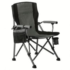 Chaise pliante d'extérieur robuste et grande avec sac de rangement pour le camping - Product Image 2