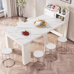 Sala da pranzo multifunzionale di alta qualità espandi il tavolo da pranzo allungabile in legno per mobili - Product Image 2