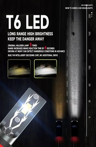 Nuova lampadina LED Luces ad alta potenza luminosa ventola di raffreddamento di conversione H1 H3 H4 H7 9005 9006 CSP 3570Chip Auto Offroad moto - Product Image 5