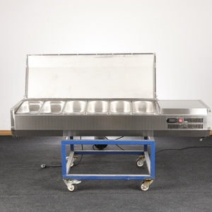 Bảng Top salad Bar truy cập hàng đầu lạnh salad bar/Pizza gia vị Prep trạm - Product Image 2