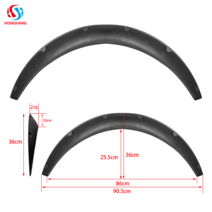Arcs de roues universels en Fiber de carbone, pour tous les modèles de voitures, pouces, livraison directe depuis l'usine chinois - Product Image 2