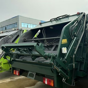 Low Price HOWO 4x2 6m3 Manual Transmission Diesel Motor Small <b>Waste</b> Collection Garbage Compactor Truck for Sale - Product Image 5