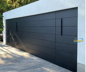 LONG TAI Portes <span class=keywords><strong>de</strong></span> <span class=keywords><strong>garage</strong></span> sectionnelles Porte <span class=keywords><strong>de</strong></span> <span class=keywords><strong>garage</strong></span> basculante en acier isolé en aluminium avec surface finie - Product Image 6