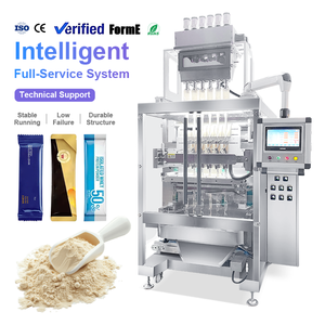 Machine d'emballage automatique multi-voies économique pour sachets de poudre, idéale pour l'isolat de protéines de lactosérum - Product Image 1
