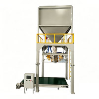 Ensacheuse semi-automatique pour granulés et sable en big bags avec PLC, équipement d'ensachage de sable et de ciment