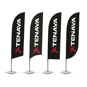 <strong>Custom</strong> <strong>Printed</strong> Promotional Restaurant <strong>Banner</strong> Trade Show Event Promotional Business Advertising Feather Knife Flag - Product Image 5