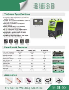 Máquina de Soldar Inverter Digital SANYU 380V 400A <span class=keywords><strong>TIG</strong></span> AC DC con Enfriamiento por Aire, Soldadora de Arco de Argón para <span class=keywords><strong>Soldadura</strong></span> de Aluminio - Product Image 6