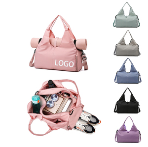 <span class=keywords><strong>Bolso</strong></span> de Hombro para Yoga de Nailon Impermeable de Gran Capacidad en Color Rosa de Último Diseño con Logo Personalizado para <span class=keywords><strong>Gimnasio</strong></span> para <span class=keywords><strong>Mujer</strong></span> - Product Image 1