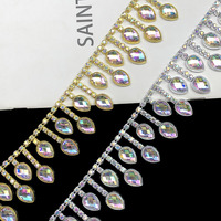 Accessoires de danse de ballet cousus à la main, DIY, or, argent, nouveau, gemme, diamant brillant, robe de bal de fin d'année