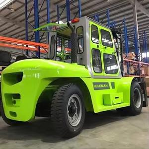 HULKMAN Carretilla elevadora diésel de alta calidad de 10 toneladas Carretilla elevadora de 4 ruedas Carretillas elevadoras diésel todo terreno áspero - Product Image 3