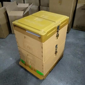 Beekeeping Langstroth Plastic Bee Hives Outflow Honey Comb Feeding Polystyrene Beehives For Sale
