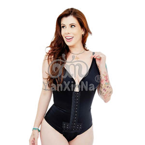 Body Shapers complets Colombianas Butt Lifter Tummy Control Shapewear avec fermeture à glissière sur le devant Body amincissant pour femmes - Product Image 1