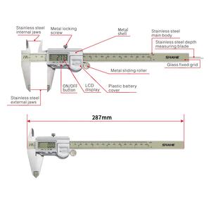Calibro Digitale Impermeabile IP67 0-200 mm in Acciaio Inossidabile Calibro a Corsoio Elettronico - Product Image 2
