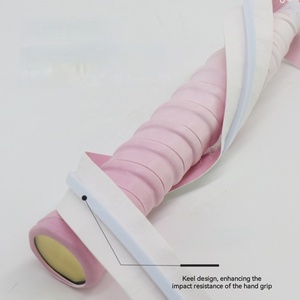 Overgrip Antideslizante y Resistente al Desgaste con Agarre Adhesivo de Goma con Diseño de Hueso de Dragón en Color Degradado para Bádminton y Tenis - Product Image 6