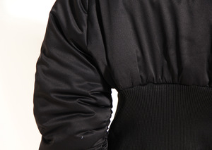 Nouvelle mode Unique <span class=keywords><strong>moto</strong></span> hiver chaud femmes vêtements dames vers le bas bulle culture veste bouffant femmes manteaux - Product Image 5