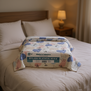 Piumino Ultra Leggero Nuovo King Size Mlaga Stampato con Imbottitura in Poliestere per Tutte le Stagioni Uso Domestico Stile Moderno - Product Image 2