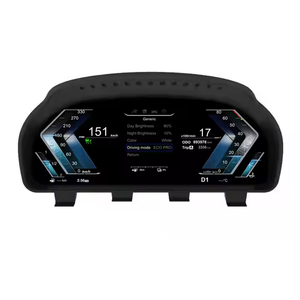 BMW 5 serisi F10 F11 3 serisi için F30 F35 X5 E70 E71 kilometre dijital küme 12.3 "paslanmaz çelik ekran pano LCD - Product Image 1