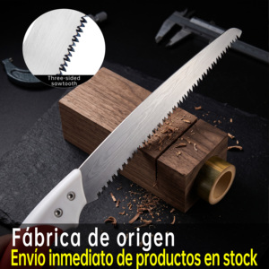 Sega da potatura 270 mm con rivestimento elettrolitico, denti affilati, telaio in acciaio ad alto tenore di carbonio, impugnatura ergonomica antiscivolo per giardinaggio e carpenteria - Product Image 1