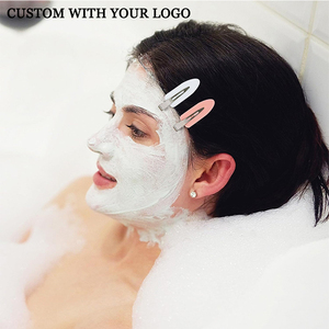 Logotipo personalizado Herramientas fáciles de usar Clips de plástico Peluquería Corte Salón Herramienta <span class=keywords><strong>peque</strong></span>ña Belleza Maquillaje Clip Mujeres Niñas Maquillaje Pins Diario - Product Image 5