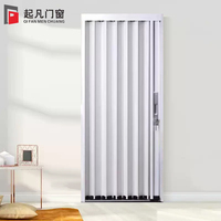 Panneaux de porte pliants étanches de conception moderne, coulissant, pour cuisine, salle de bain, couloir, zones intérieures pliables