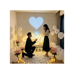Letrero de Neón LED Flexible Romántico con la Frase 'Cásate Conmigo' <span class=keywords><strong>para</strong></span> Propuesta de Matrimonio, Decoración de Hogar y Centro Comercial, con Certificación CE - Product Image 1