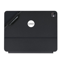 Coque de clavier en vinyle pour iPad Pro 11 12.9 Air 5 2024 Magic Keyboard, autocollant A2261, protection de tablette, vente en gros, noir et blanc