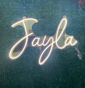 لافتة نيون LED مخصصة لتزيين الجدران، تصميم يدوي شخصي، فن النيون للحائط للحفلات والأعراس والمنازل وغرف النوم والحانات والشعارات - Product Image 5