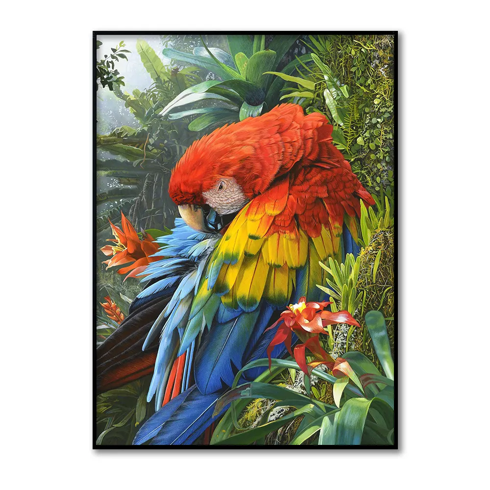 Toile avec oiseau Animal personnalisé, service d'impression, peinture murale, imprimés d'art, décoration