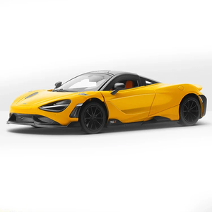 McLaren <span class=keywords><strong>765LT</strong></span> CCA Edición Limitada Superauto Modelo a Escala de Metal Fundido a Presión 1:24 Altamente Detallado Coleccionable Premium Enfocado en Pista - Product Image 1