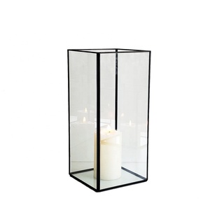Led Candle Holder New Design Metal <strong>Lantern</strong> Led Candle <strong>Lantern</strong> <strong>Set</strong> of 3 Candle Holder for Home Decor - Product Image 5