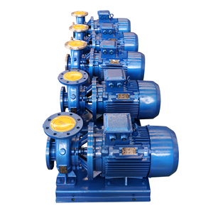 ปั๊มเพิ่มแรงดันแบบแรงเหวี่ยงแนวนอนสามเฟส OEM แบบกำหนดเองได้ ยี่ห้อ WETONG ISW สำหรับการหมุนเวียนน้ำร้อนความร้อนสูง - Product Image 3