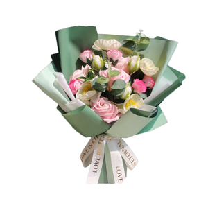 DAMAI Best-selling Handmade <b>Environment</b>-Friendly Valentine's Day Soap Rose Bouquet Finished Gift Box for Girlfriend Best - Product Image 1