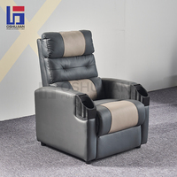 Canapé inclinable électrique de luxe confortable pour cinéma à domicile VIP, idéal pour auditorium et école, directement de l'usine