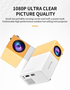 YG300 Rạp Hát Tại Đa Phương Tiện Chiếu Di Động Nhà Di Động Không Dây Thông Minh Trò Chơi Mini Xách Tay Nhà LCD Máy Chiếu Bỏ Túi - Product Image 6