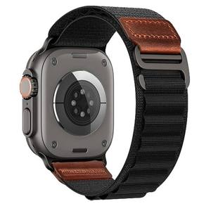 Sangles de sport en nylon réglables, anti-transpiration, de remplacement, excellentes pour Apple Watch Ultra 2 49mm - Solution gagnant-gagnant - Product Image 6