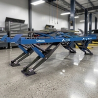 Plateforme élévatrice à ciseaux AUTEC ATL-Y55 à conception de canal en Y, capacité 5,5T-6,5T, longueur 5400-5800mm