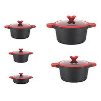 Ensemble d'ustensiles de cuisine modernes en aluminium Dessini 10 pièces accessoire de cuisine à fond en spirale de haute qualité pour la cuisine domestique en métal