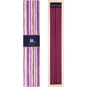 Bâtons d'encens Nippon Kodo Kayuragi Wisteria, 40 pièces, parfum floral japonais, relaxation aromatique, type bâton, matériau en bambou - Product Image 1