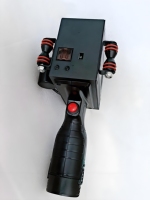 Imprimante thermique à jet d'encre manuelle portable avec support flexible, connectivité USB, conception portable pour l'impression de dates et de codes de lots