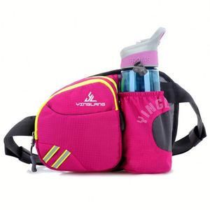 Sac banane de course en microfibre avec porte-bouteille et pochette, capacité 1200 ml, pour la randonnée et les voyages - Product Image 4