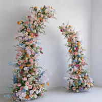 Arche de fleurs artificielles en gros pour mariages - Direct usine, designs personnalisés disponibles