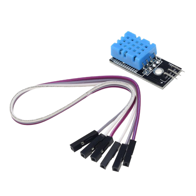 DHT11 Temperature and Humidity Module with DuPont Line DHT11 Sensor