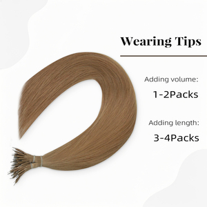 Extensiones de Cabello Nano KSWIGS Directo de Fábrica, Color 18k, Cabello Humano 100% Remy, Suave y Liso, Para Salones y Proveedores Mayoristas de Cabello - Product Image 5