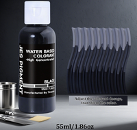 TIMESRUI Pigment de ciment gypse hautement concentré, colorant liquide, poudre de teinture, concentré de couleur pour revêtement, pigment, plâtre, moule