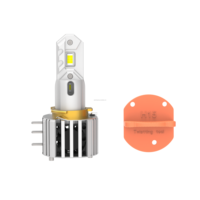 Bombilla LED para Faros Delanteros HFL H15 de 90W, Súper Brillante, Sin Errores Canbus, Conexión Plug and Play para VW Golf, Audi, BMW, Mercedes-Benz