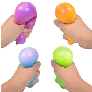 Creative Stress Relief Balls Colorful Squeeze Ball Water <b>Bead</b> Decompression Fidget Toy for Kids Adults - Product Image 5