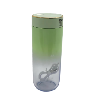 Vaso Mezclador Recargable por USB, 600 ml, Diseño de Doble Tapa, 2 Cuchillas de Acero Inoxidable, Batería de 1200 mAh, Uso Doméstico y al Aire Libre - Product Image 2