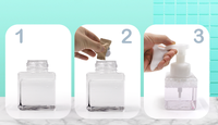 Tablette de savon à main, vente chaude, savon à main Effervescent, détergent tablette, Pack de recharge dégradable